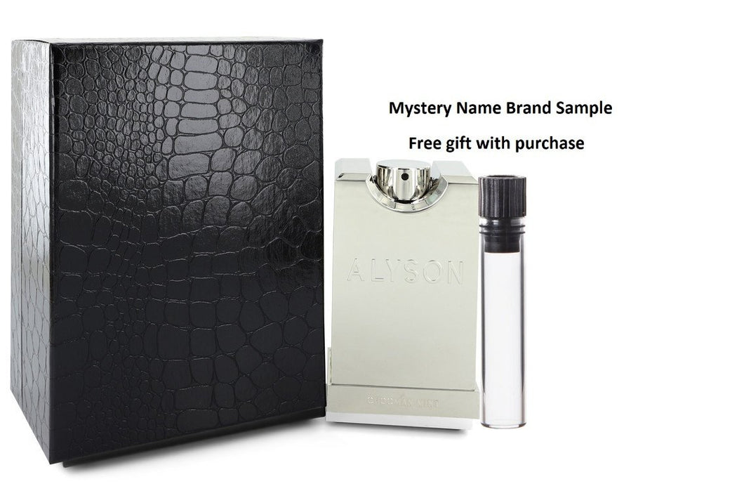 Chocman Mint by Alyson Oldoini Eau De Parfum Spray 3.3 oz And a Mystery Name brand sample vile