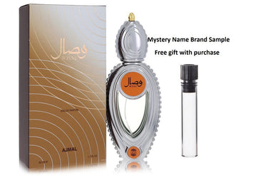Ajmal Wisal by Ajmal Eau De Parfum Spray 1.7 oz And a Mystery Name brand sample vile