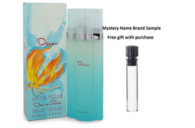 OSCAR by Oscar de la Renta Eau De Toilette Spray (Limited Edition) 3.3 oz And a Mystery Name brand sample vile