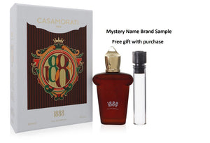 1888 Casamorati by Xerjoff Eau De Parfum Spray (Unisex) 1 oz And a Mystery Name brand sample vile