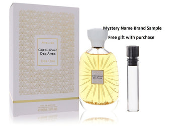Crepuscule Des Ames by Atelier Des Ors Eau De Parfum Spray (Unisex) 3.3 oz And a Mystery Name brand sample vile