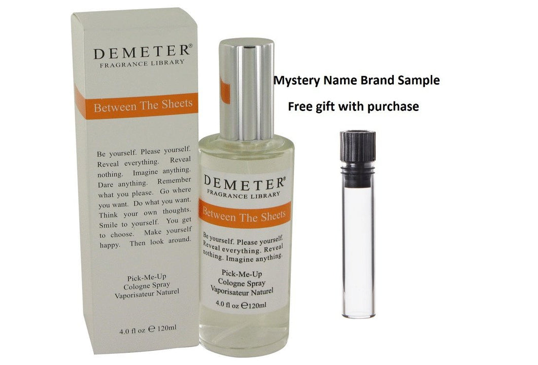 Demeter Between The Sheets by Demeter Cologne Spray 4 oz And a Mystery Name brand sample vile