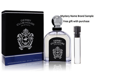 Armaf Derby Club House by Armaf Eau De Toilette Spray 3.4 oz And a Mystery Name brand sample vile