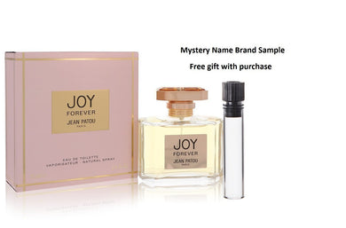 Joy Forever by Jean Patou Eau De Toilette Spray 2.5 oz And a Mystery Name brand sample vile