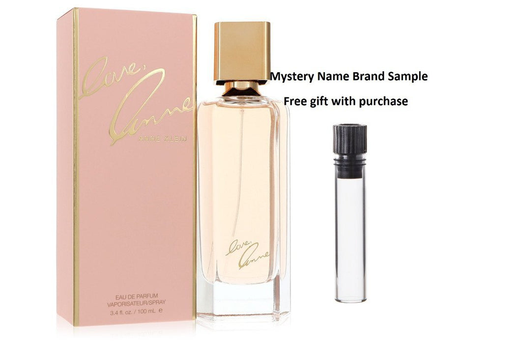 Love Anne by Anne Klein Eau De Parfum Spray 3.4 oz And a Mystery Name brand sample vile