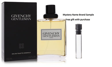 GENTLEMAN by Givenchy Eau De Toilette Spray 3.4 oz And a Mystery Name brand sample vile