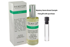 Demeter Mojito by Demeter Cologne Spray 4 oz And a Mystery Name brand sample vile