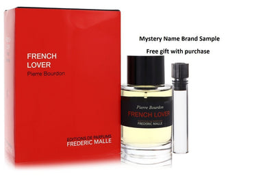French Lover by Frederic Malle Eau De Parfum Spray 3.4 oz And a Mystery Name brand sample vile