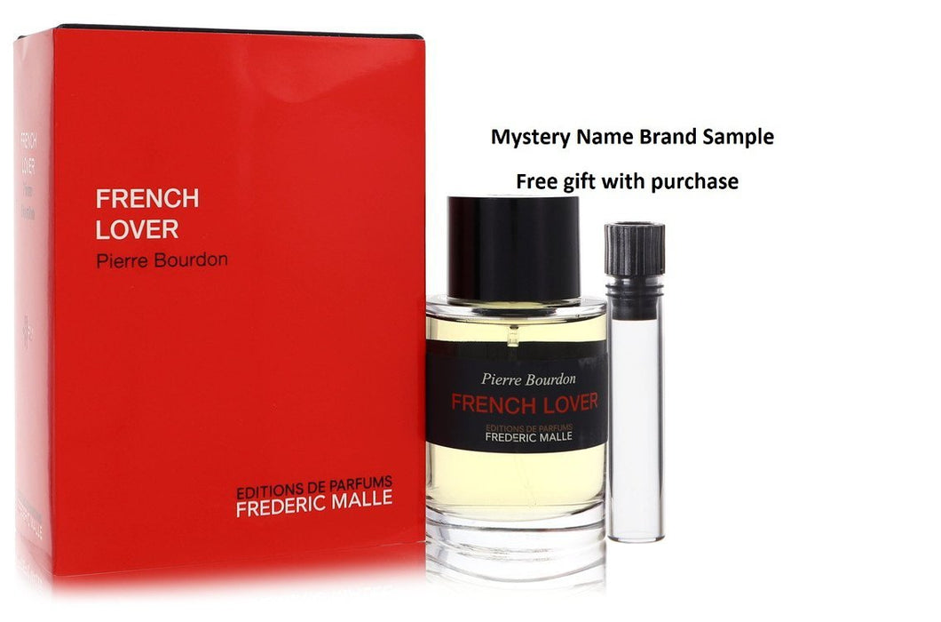 French Lover by Frederic Malle Eau De Parfum Spray 3.4 oz And a Mystery Name brand sample vile