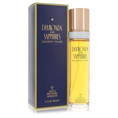 DIAMONDS & Sapphires by Elizabeth Taylor Eau De Toilette Spray 3.4 oz For Women