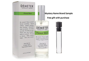 Demeter Flower Show by Demeter Cologne Spray 4 oz And a Mystery Name brand sample vile