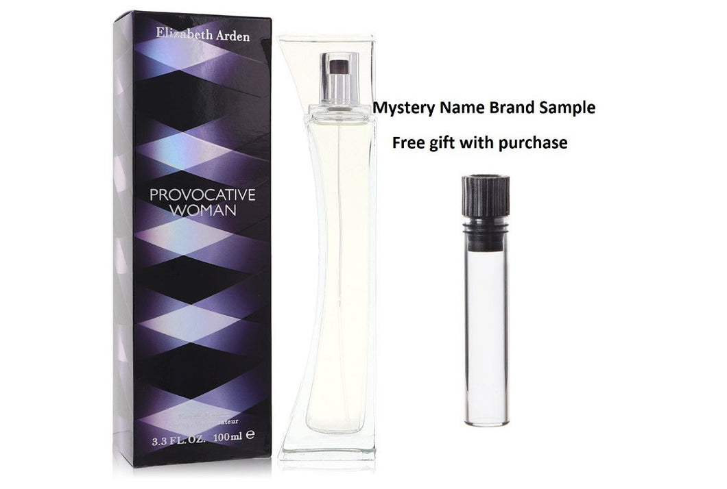 Provocative by Elizabeth Arden Eau De Parfum Spray 3.3 oz And a Mystery Name brand sample vile