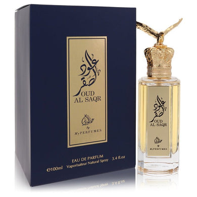 Oud Al Saqr by My Perfumes Eau De Parfum Spray (Unisex) 3.4 oz For Men