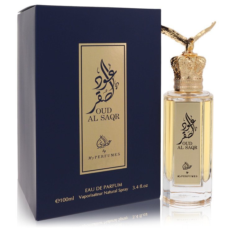 Oud Al Saqr by My Perfumes Eau De Parfum Spray (Unisex) 3.4 oz For Men