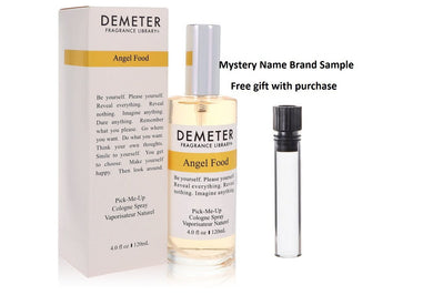 Demeter Angel Food by Demeter Cologne Spray 4 oz And a Mystery Name brand sample vile
