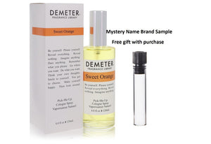 Demeter Sweet Orange by Demeter Cologne Spray 4 oz And a Mystery Name brand sample vile