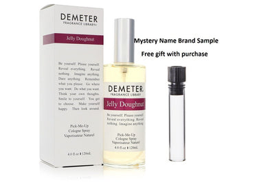 Demeter Jelly Doughnut by Demeter Cologne Spray (Unisex) 4 oz And a Mystery Name brand sample vile