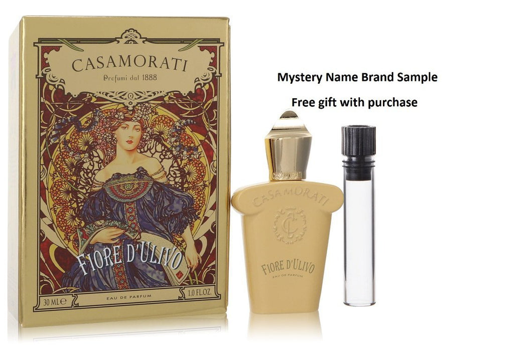 Fiore D'Ulivo by Xerjoff Eau De Parfum Spray 1 oz And a Mystery Name brand sample vile
