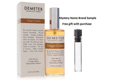 Demeter Ginger Cookie by Demeter Cologne Spray 4 oz And a Mystery Name brand sample vile