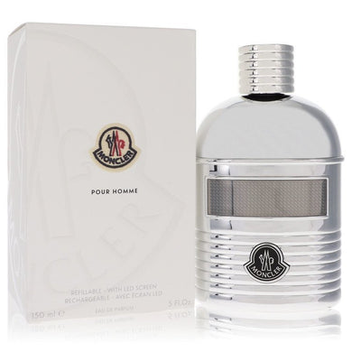Moncler by Moncler Eau De Parfum Spray (Refillable + LED Screen) 5 oz For Men