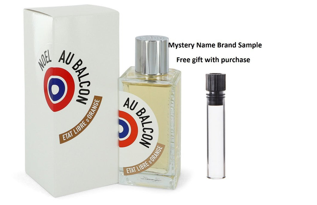 Noel Au Balcon by Etat Libre D'Orange Eau De Parfum Spray 3.4 oz And a Mystery Name brand sample vile