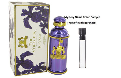 Iris Violet by Alexandre J Eau De Parfum Spray 3.4 oz And a Mystery Name brand sample vile