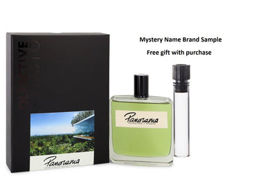 Olfactive Studio Panorama by Olfactive Studio Eau De Parfum Spray (Unisex) 3.4 oz And a Mystery Name brand sample vile