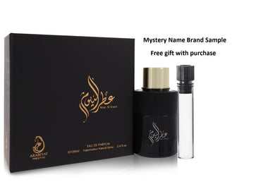 Attar Al Youm by Arabiyat Prestige Eau De Parfum Spray (Unisex) 3.4 oz And a Mystery Name brand sample vile