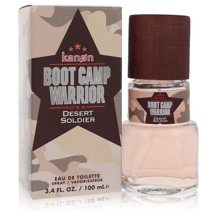 Kanon Boot Camp Warrior Desert Soldier by Kanon Eau De Toilette Spray 3.4 oz For Men