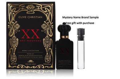 Clive Christian XX Art Nouveau Water Lily by Clive Christian Eau De Parfum Spray 1.6 oz And a Mystery Name brand sample vile