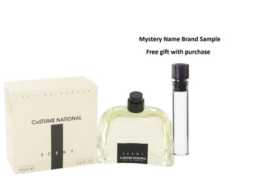 Costume National Scent by Costume National Eau De Parfum Spray 3.4 oz And a Mystery Name brand sample vile
