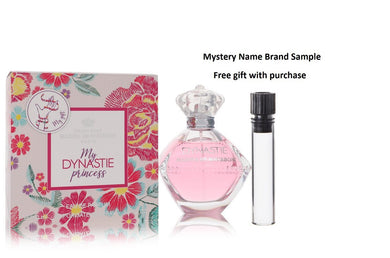 Marina De Bourbon My Dynastie Princess by Marina De Bourbon Eau De Parfum Spray 3.4 oz And a Mystery Name brand sample vile