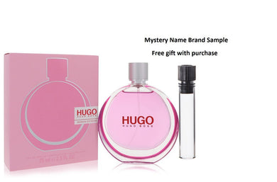 Hugo Extreme by Hugo Boss Eau De Parfum Spray 2.5 oz And a Mystery Name brand sample vile