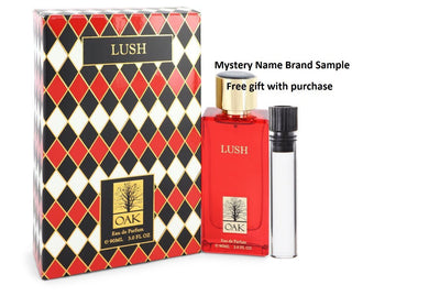 Oak Lush by Oak Eau De Parfum Spray 3 oz And a Mystery Name brand sample vile