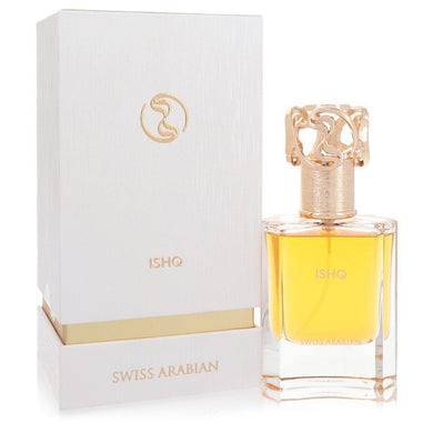 Swiss Arabian Ishq by Swiss Arabian Eau De Parfum Spray (Unisex) 1.7 oz For Women