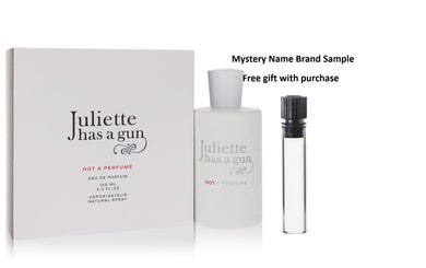 Not a Perfume by Juliette Has a Gun Eau De Parfum Spray 3.4 oz And a Mystery Name brand sample vile