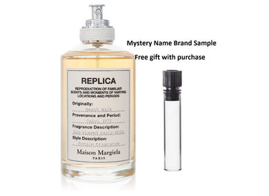 Replica Beachwalk by Maison Margiela Eau De Toilette Spray (Tester) 3.4 oz And a Mystery Name brand sample vile