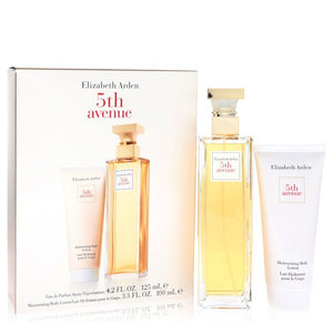 5Th Avenue by Elizabeth Arden Gift Set -- 4.2 oz Eau De Parfum Spray + 3.3 oz Body Lotion For Women