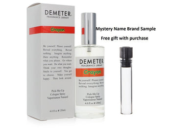 Demeter Crayon by Demeter Pick Me Up Cologne Spray (Unisex) 4 oz And a Mystery Name brand sample vile