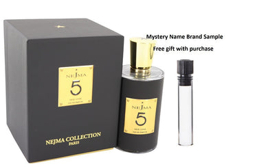 Nejma 5 by Nejma Eau De Parfum Spray 3.4 oz And a Mystery Name brand sample vile