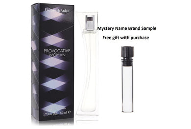 Provocative by Elizabeth Arden Eau De Parfum Spray 1.7 oz And a Mystery Name brand sample vile
