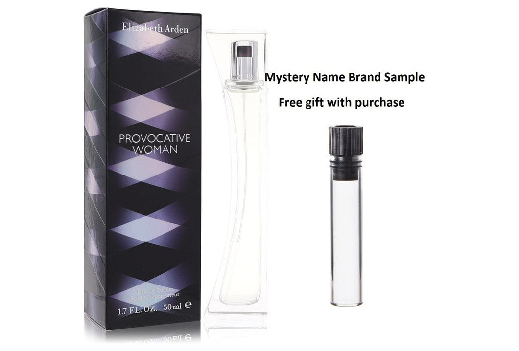 Provocative by Elizabeth Arden Eau De Parfum Spray 1.7 oz And a Mystery Name brand sample vile