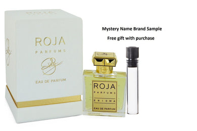 Roja Enigma by Roja Parfums Extrait De Parfum Spray 1.7 oz And a Mystery Name brand sample vile