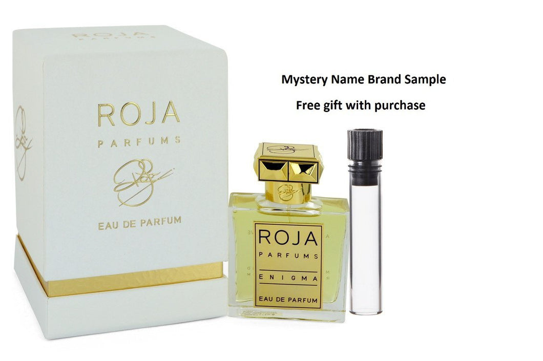 Roja Enigma by Roja Parfums Extrait De Parfum Spray 1.7 oz And a Mystery Name brand sample vile