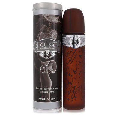 Cuba Grey by Fragluxe Eau De Toilette Spray 3.4 oz For Men