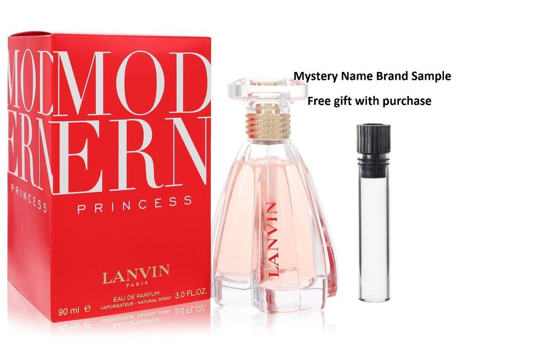 Modern Princess by Lanvin Eau De Parfum Spray 3 oz And a Mystery Name brand sample vile