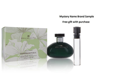 Banana Republic Malachite by Banana Republic Eau De Parfum Spray (Special Edition) 3.4 oz And a Mystery Name brand sample vile