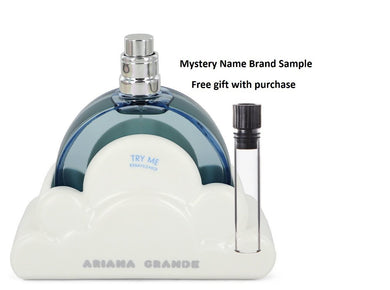 Ariana Grande Cloud by Ariana Grande Eau De Parfum Spray (Tester) 3.4 oz  And a Mystery Name brand sample vile