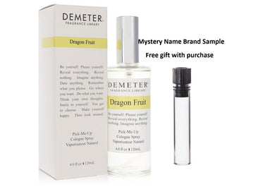 Demeter Dragon Fruit by Demeter Cologne Spray  4 oz And a Mystery Name brand sample vile