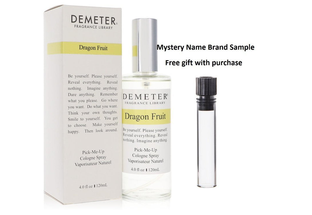 Demeter Dragon Fruit by Demeter Cologne Spray  4 oz And a Mystery Name brand sample vile